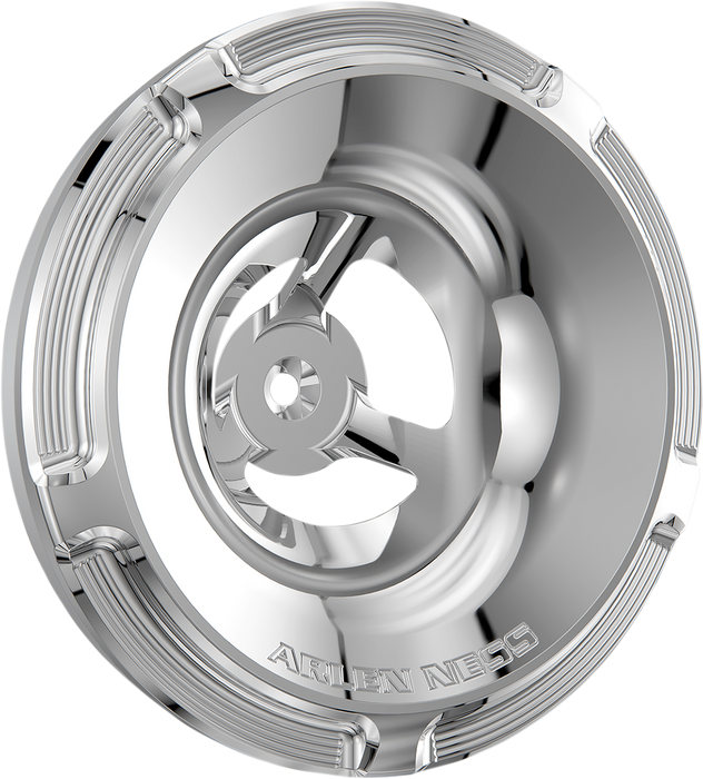 ARLEN NESS Beveled Velocity Cover - Chrome 601-003