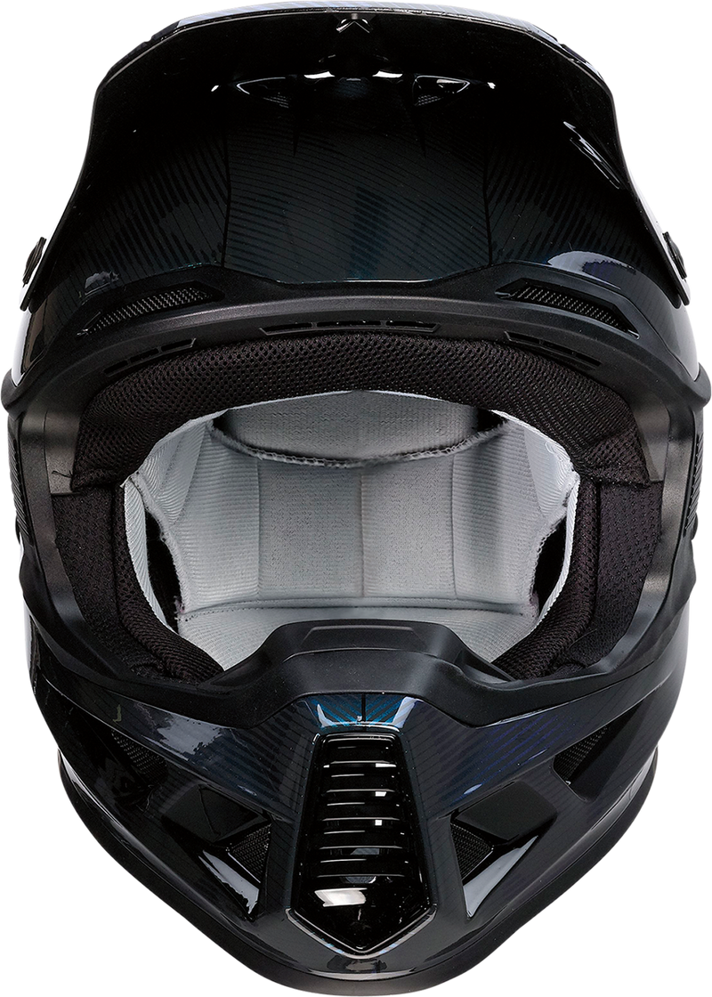 MOOSE RACING F.I. Helmet - Agroid Camo - MIPS® - Iridescent Blue - Small 0110-7753