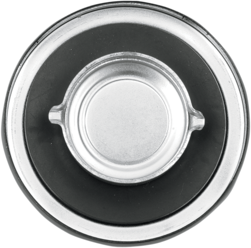 DRAG SPECIALTIES Gas Cap - Pop-Up Vented - Black 03-0027B