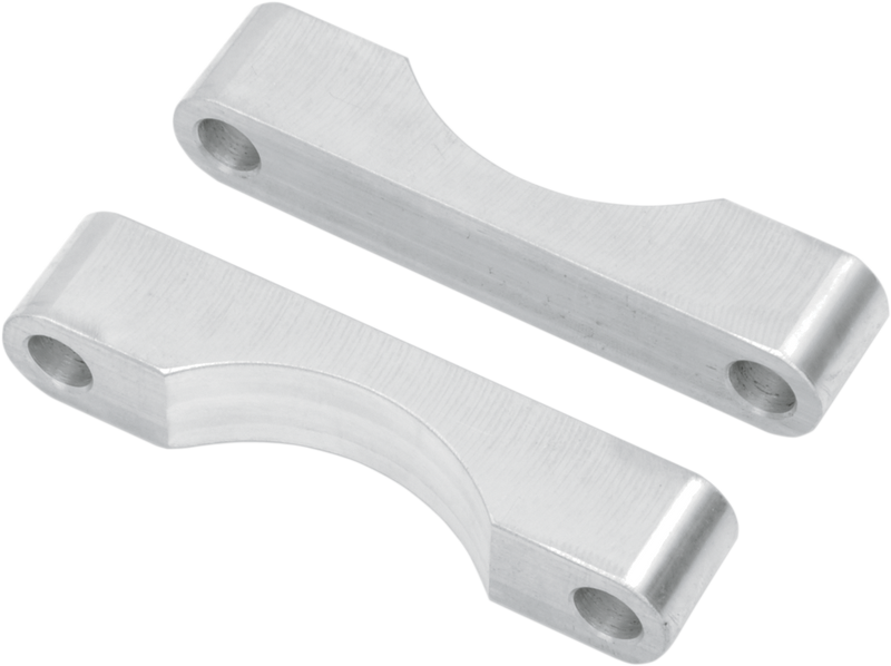 KLOCK WERKS WFB Benchmark Bagger Front Fender Blocks - For all 23"/26" Tire Hugger/Benchmark - Satin KWFS-01-0101