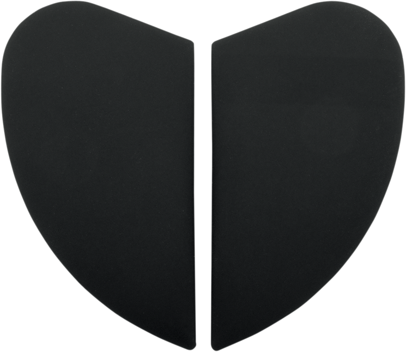 ICON Airmada/Airframe Pro/Airform™ Side Plates - Rubatone Black 0133-0677