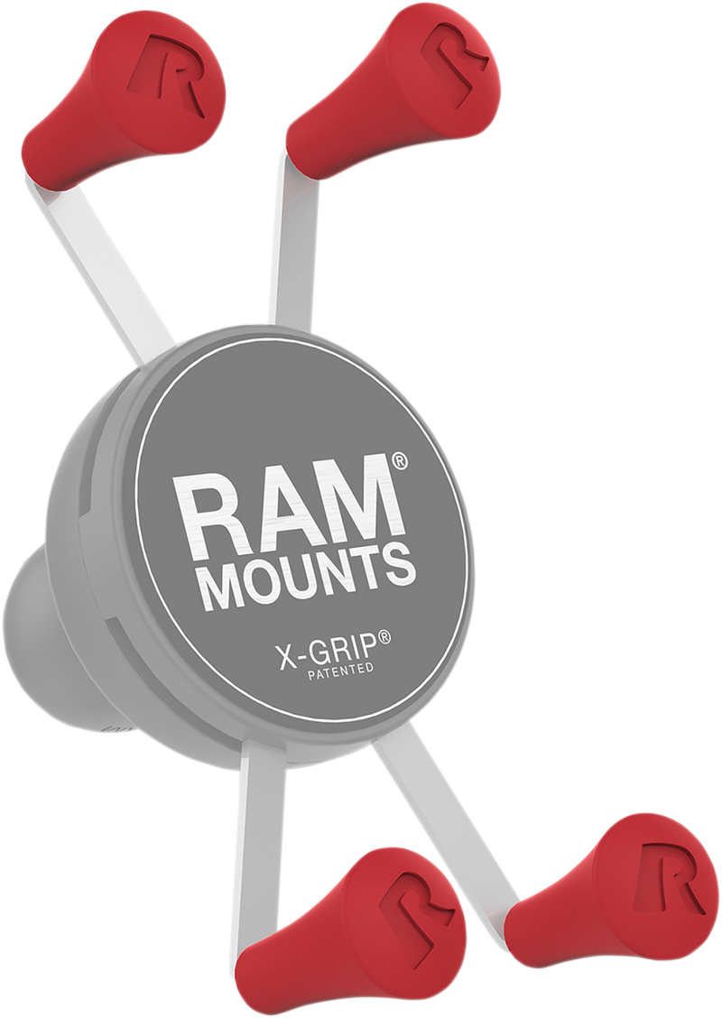 RAM MOUNTS Post Caps - X-Grip - Red RAP-UNCAP4REDU