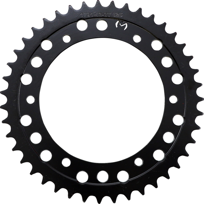 MOOSE RACING Steel Rear Sprocket - Suzuki - 43 Tooth 1210-1791-43-ST