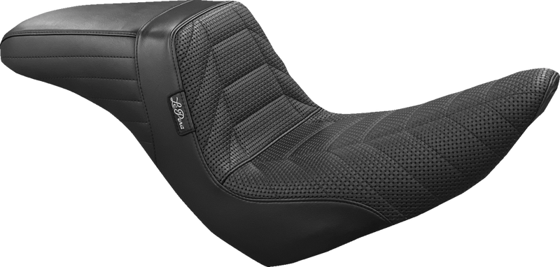 LE PERA Kickflip Seat - Track Pleat - Black '18-'22 LYR-590TRKPT