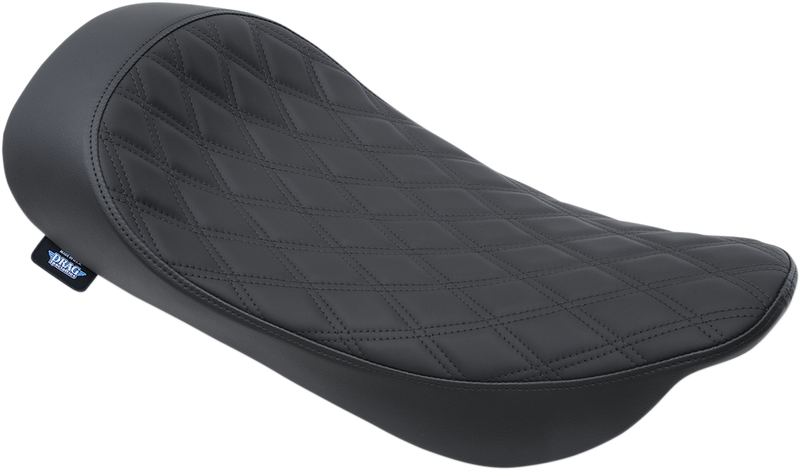 DRAG SPECIALTIES Low Solo Seat - Double Diamond 0801-1155
