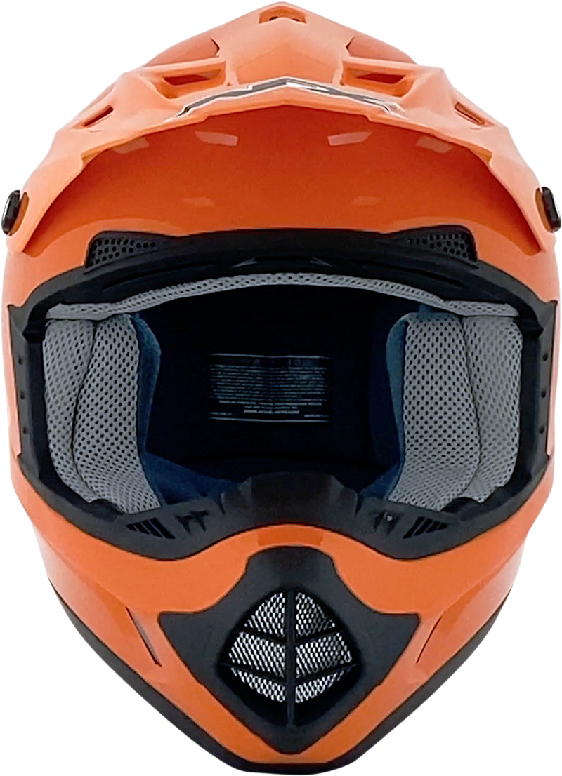 AFX FX-17 Motorcycle Helmet - Orange - Large 0110-2317