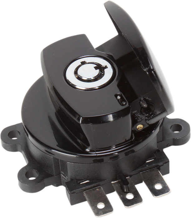 DRAG SPECIALTIES Side Hinge Ignition Switch - Gloss Black 21-0209GB