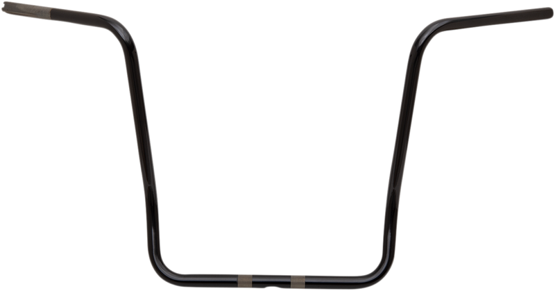 DRAG SPECIALTIES Handlebar - Ape Hanger - 18" - Gloss Black 38"W/13"CW/7.5"PB;F/08-20 0601-5048