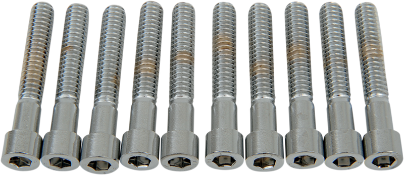 DRAG SPECIALTIES Bolts - Socket-Head - Smooth - 1/4-20 x 1-1/2" MPB183S