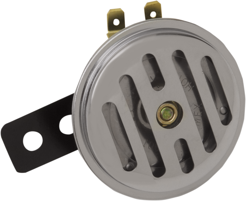 DRAG SPECIALTIES 2.5" Horn - Chrome Slotted E11-6158