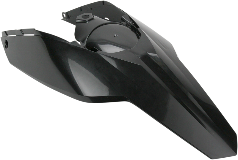 ACERBIS Rear Fender - Side Cowling - Black NO TAILLIGHT TABS 2082000001