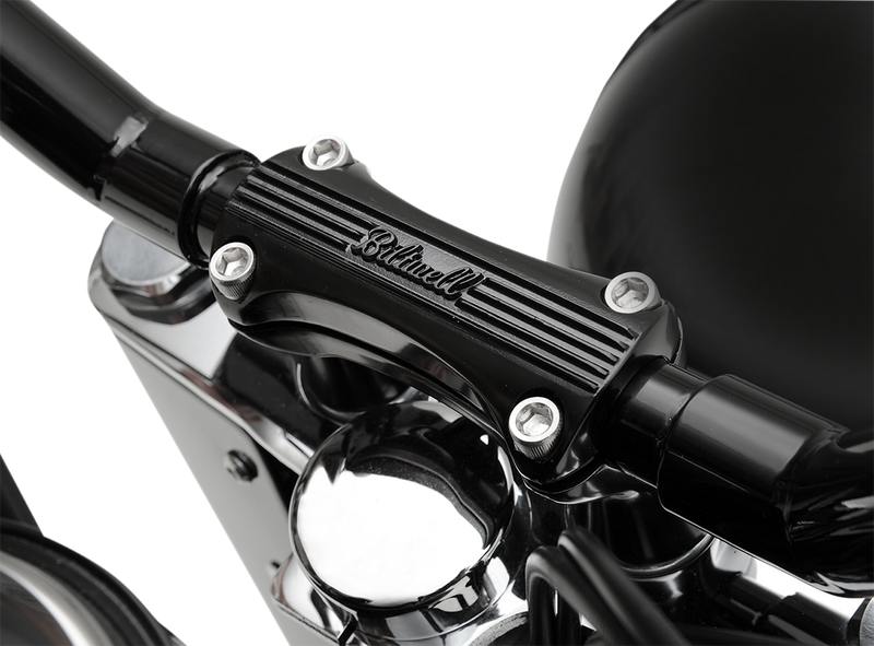 BILTWELL Risers - Thunder - 2" - Black 6402-201-02