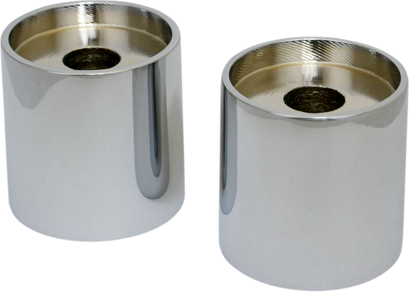 LA CHOPPERS Riser Extensions - 1-1/2" x 1-1/2" - Chrome LA-7413-52