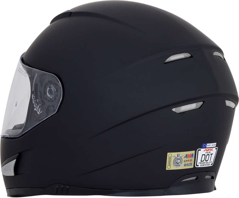 AFX FX-99 Motorcycle Helmet - Matte Black - XS 0101-11042