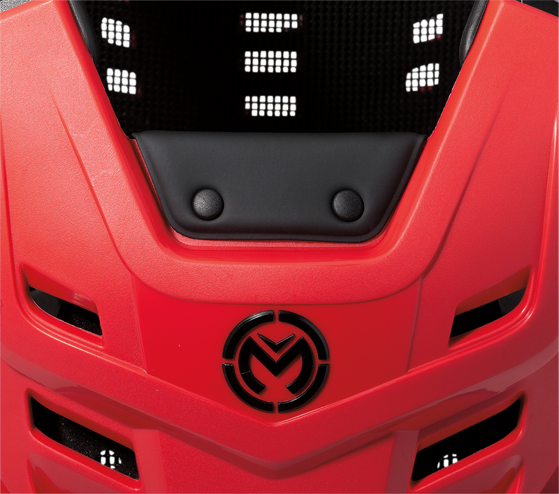 MOOSE RACING Synapse Lite Protector - Red/Black - M/L 2701-0996
