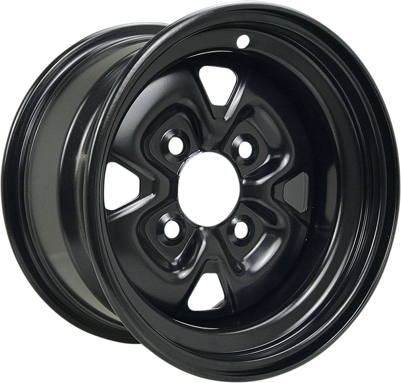 MOOSE UTILITY Steel Wheel - Black - 12x7 - 4/156 - 4+3 MO12070103