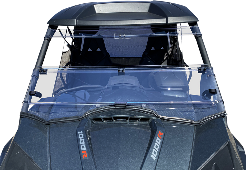 MOOSE UTILITY Full Folding Windshield - Deluxe - Commander V000269-12200M