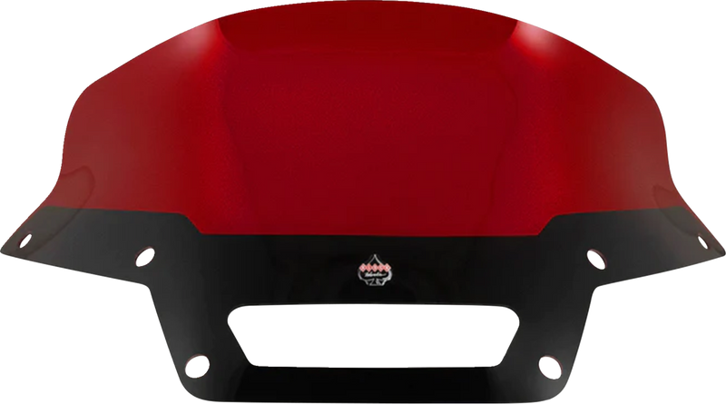 KLOCK WERKS Kolor Flare™ Sport Windshield - 6" - Red - FXLRST KWW-02-0622