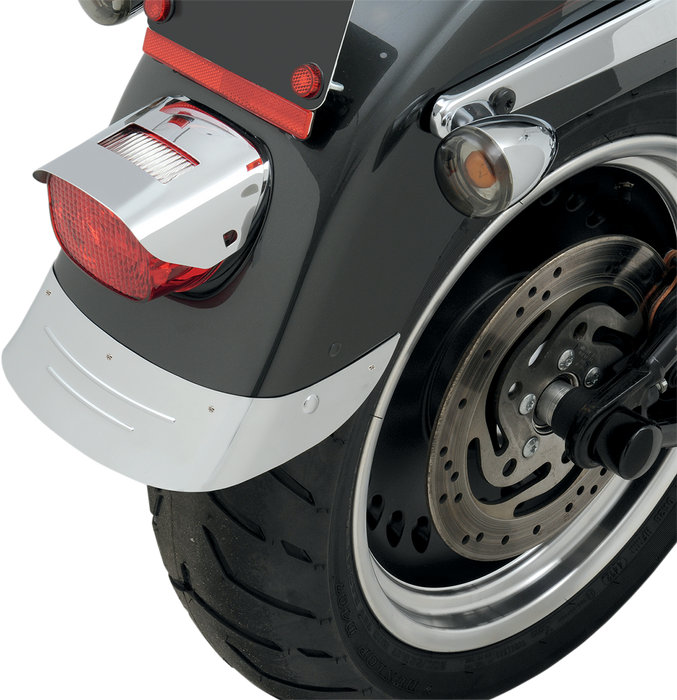 DRAG SPECIALTIES Fender Skirt - Chrome - Rear 77131A