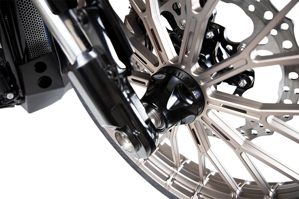 ARLEN NESS Hub - Single Disc - Front - Black - '08+ FLT 71-602