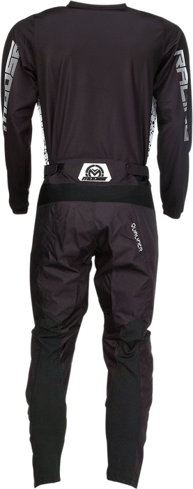 MOOSE RACING Qualifier Jersey - Black/White - 4XL 2910-6619