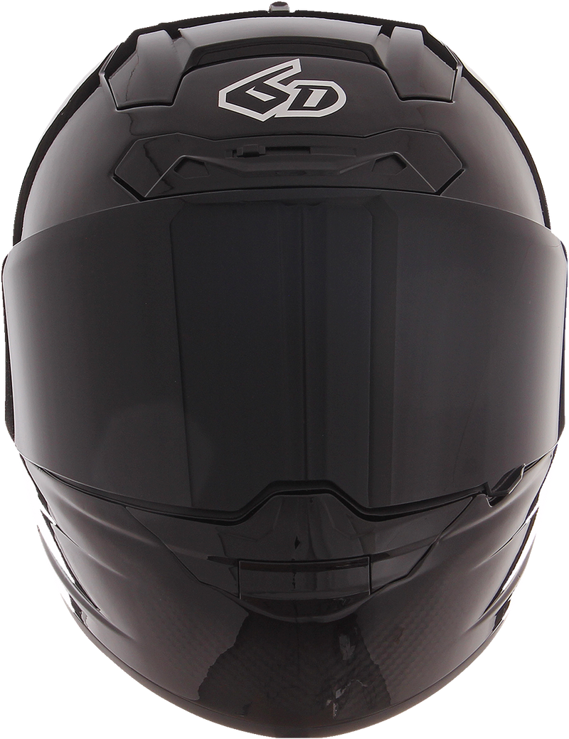 6D ATS-1R Motorcycle Helmet - Gloss Black - Small 30-0905