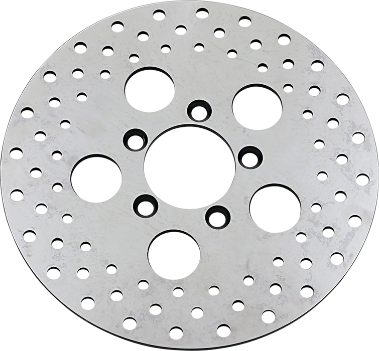 DRAG SPECIALTIES Polished Stainless Steel Rotor - 10" 060175ASP-BC647