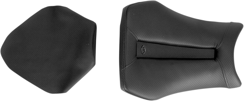 SADDLEMEN Gel Channel Track Carbon Fiber Sport Seat - Black - S1000RR 0810-BM20