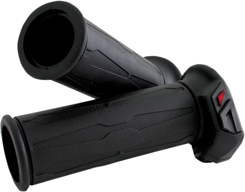 KOSO NORTH AMERICA Grips - Heated - Apollo - 7/8" 4 TWIST THROTTLE & 7/8BAR AM111030