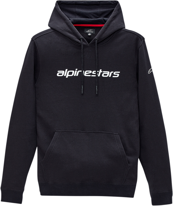 ALPINESTARS Linear Hoodie - Black/White - Medium 12135167010M