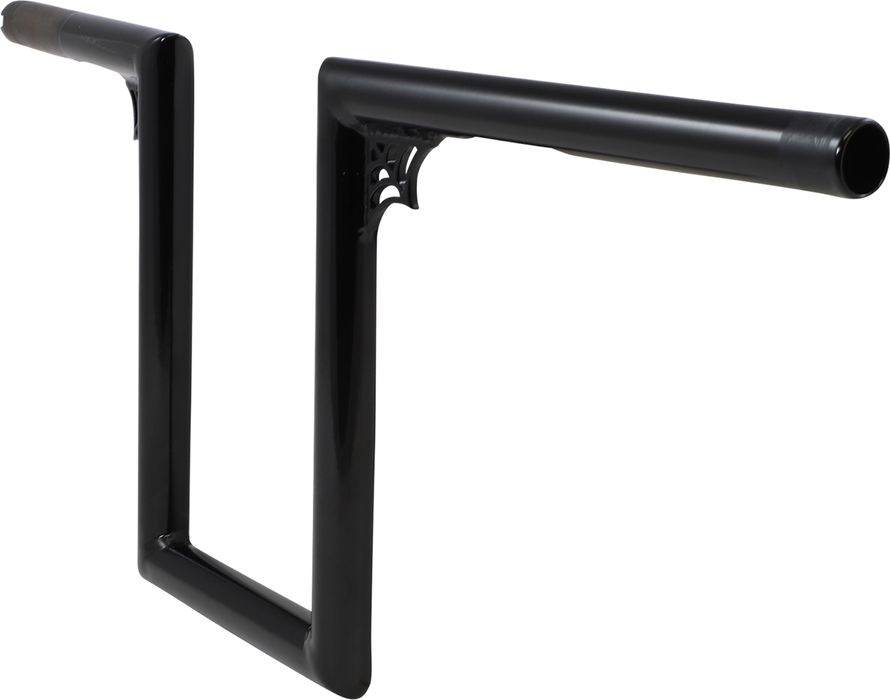 LA CHOPPERS Handlebar - Web T - 10" - Black LA-7380-W10B