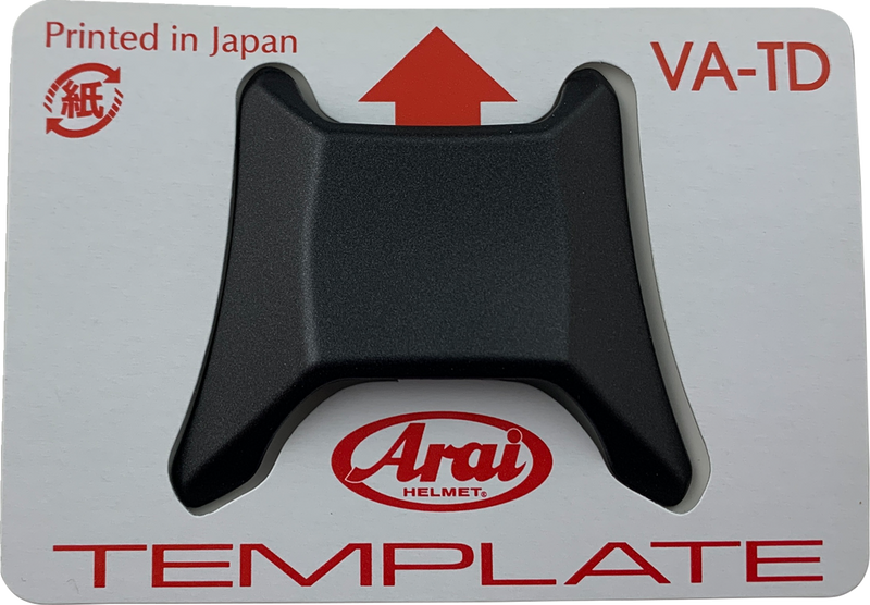 ARAI VX-Pro4 Top-Duct - Center Front - Black Frost 105346