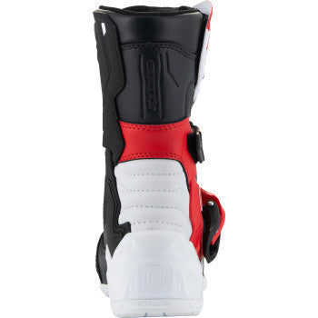 ALPINESTARS Kids Tech 3S Boots - Red/Black/White - US 10 2014524-2030-10