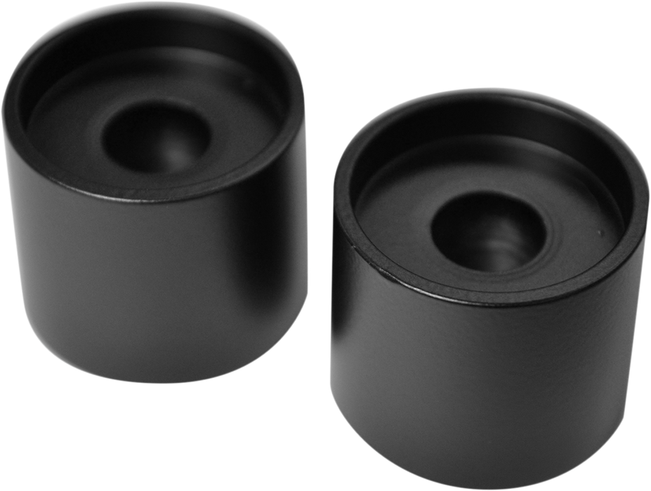 LA CHOPPERS Riser Extensions - 1" x 1-1/4" - Flat Black LA-7414-01M