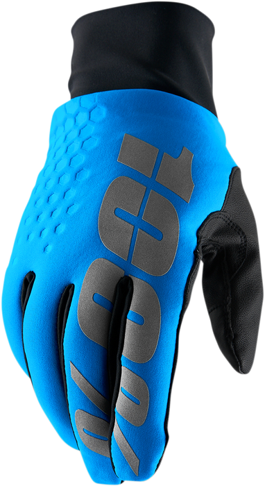 100% Hydromatic Brisker Gloves - Blue - Small 10018-00005