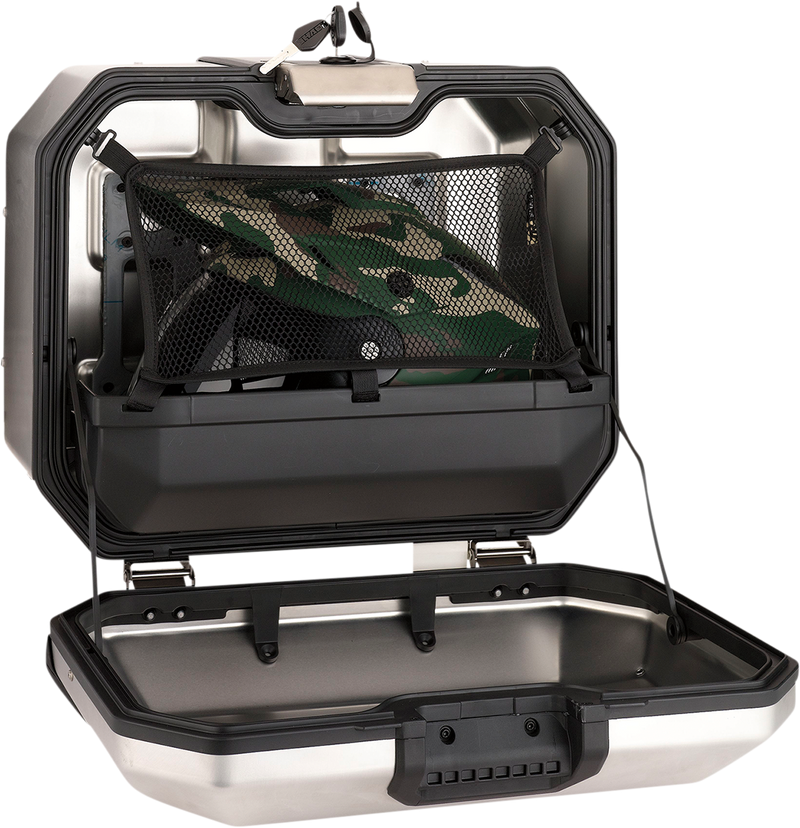 MOOSE RACING Kenai Case - 47 liter - Left - Silver D0TR47100LKM