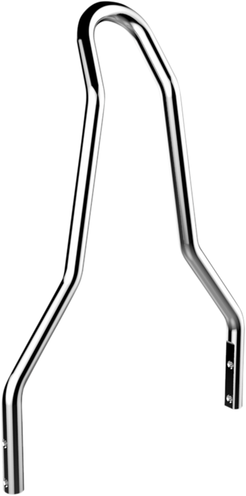 DRAG SPECIALTIES Round Tapered Sissy Bar - Chrome - 10" 50263616