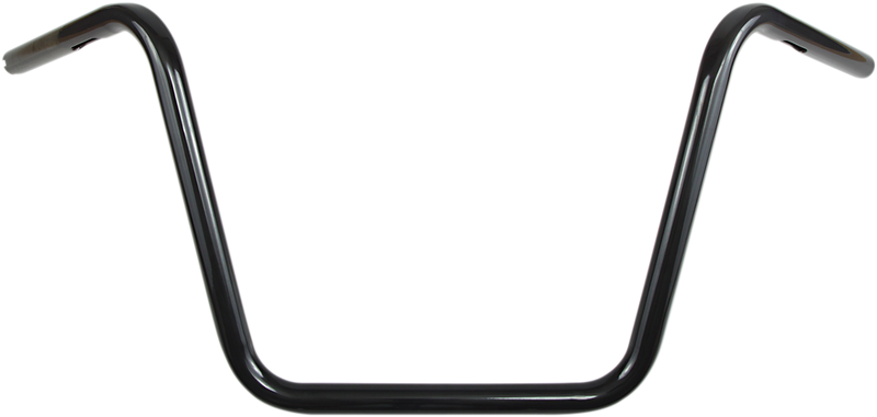 DRAG SPECIALTIES Handlebar - Buckhorn High - TBW - Black 0601-4189