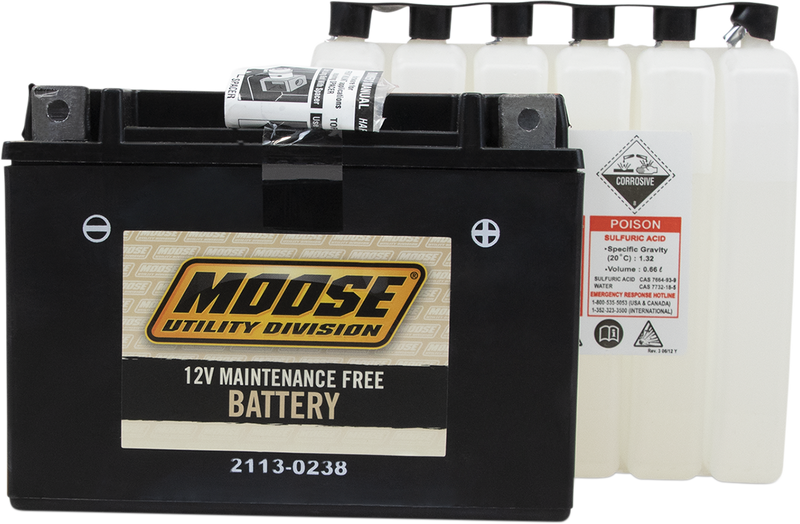 MOOSE UTILITY AGM Battery - YTX15L-BS 2113-0238