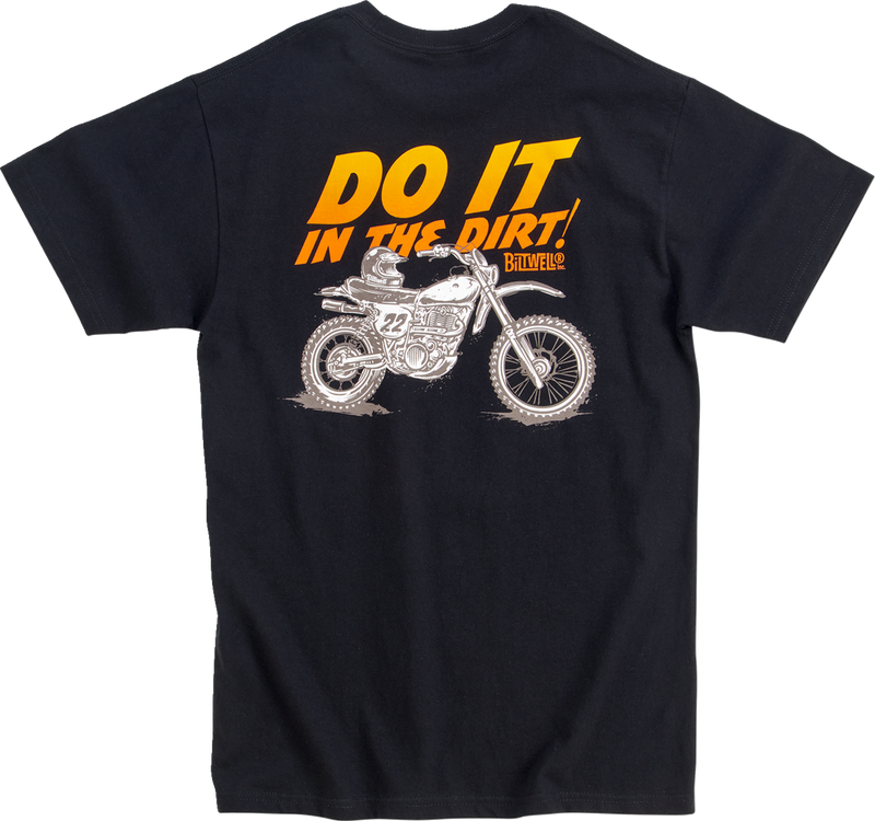 BILTWELL Do It T-Shirt - Black - Small 8101-072-002