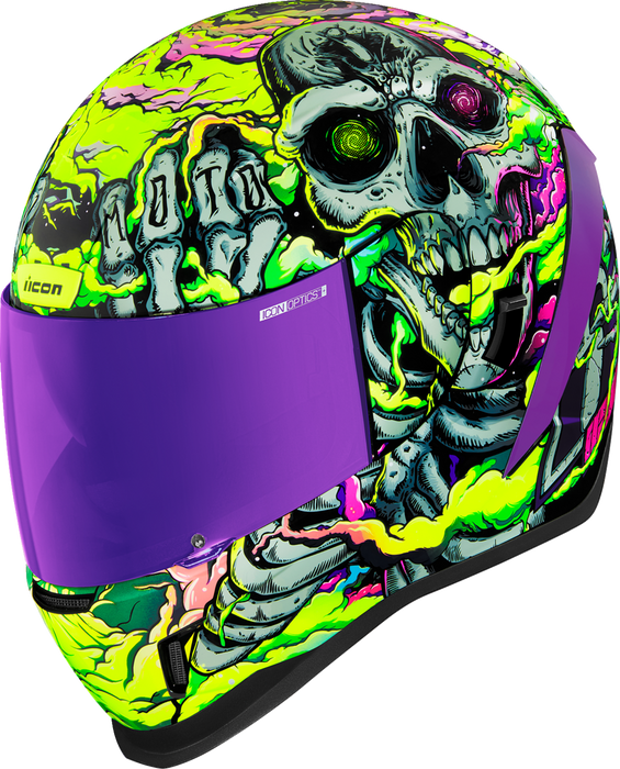 ICON Airform™ Motorcycle Helmet - Hippy Dippy - Purple - 2XL 0101-16029