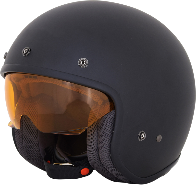 AFX FX-142 Motorcycle Helmet - Matte Black - XS 0104-2592