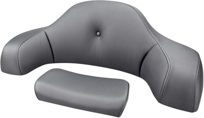 SADDLEMEN Tour-Pak Backrest Pad Cover - Pillow Top - Indian I14-07-TPACK-PT