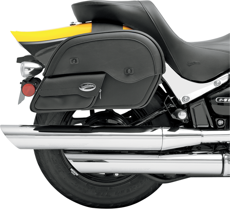 SADDLEMEN Cruis'n Slant Face Pouch Saddlebags - Jumbo 3501-0382