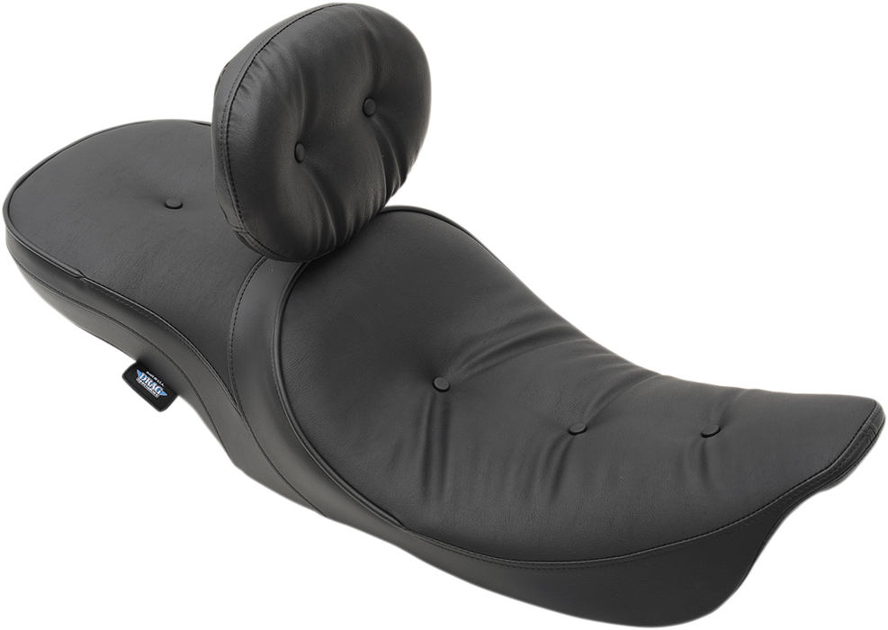 DRAG SPECIALTIES Low Touring Seat - Pillow - Driver's Backrest - FL '99-'07 0801-1105