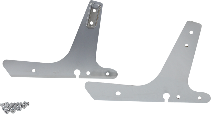 DRAG SPECIALTIES Side Plates - Chrome 50264020
