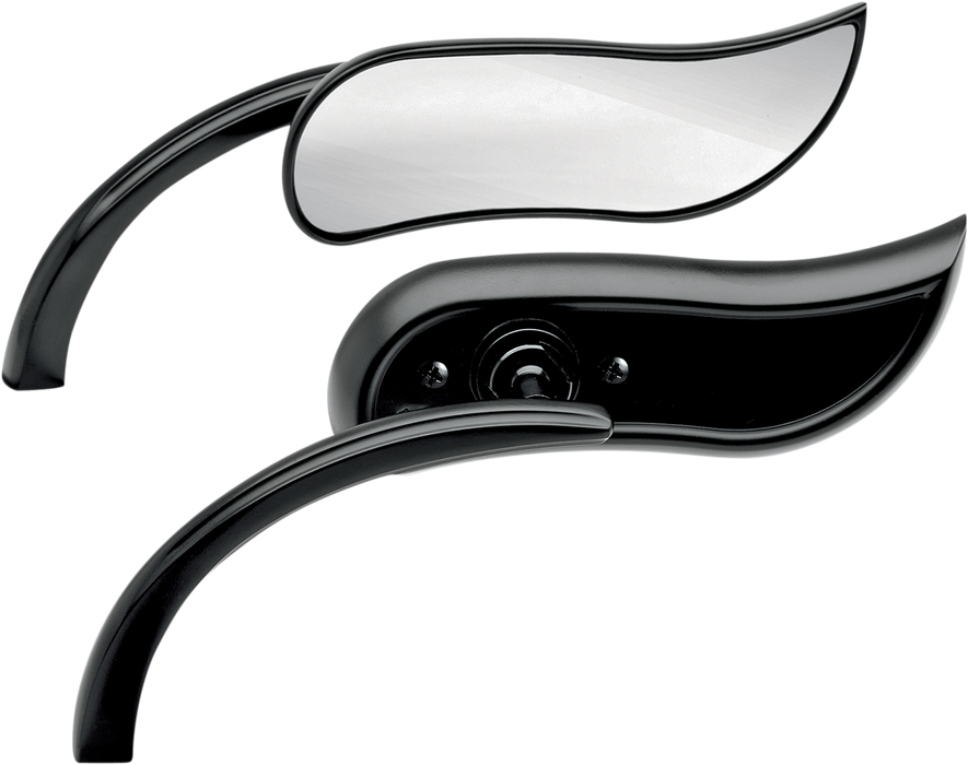 ARLEN NESS Upswept Mirror - Black - Right 13-405