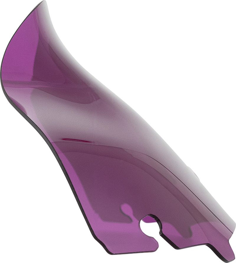 KLOCK WERKS Kolor Flare™ Sport Windshield - 6-1/2" - Purple - FLH KWW-01-0687