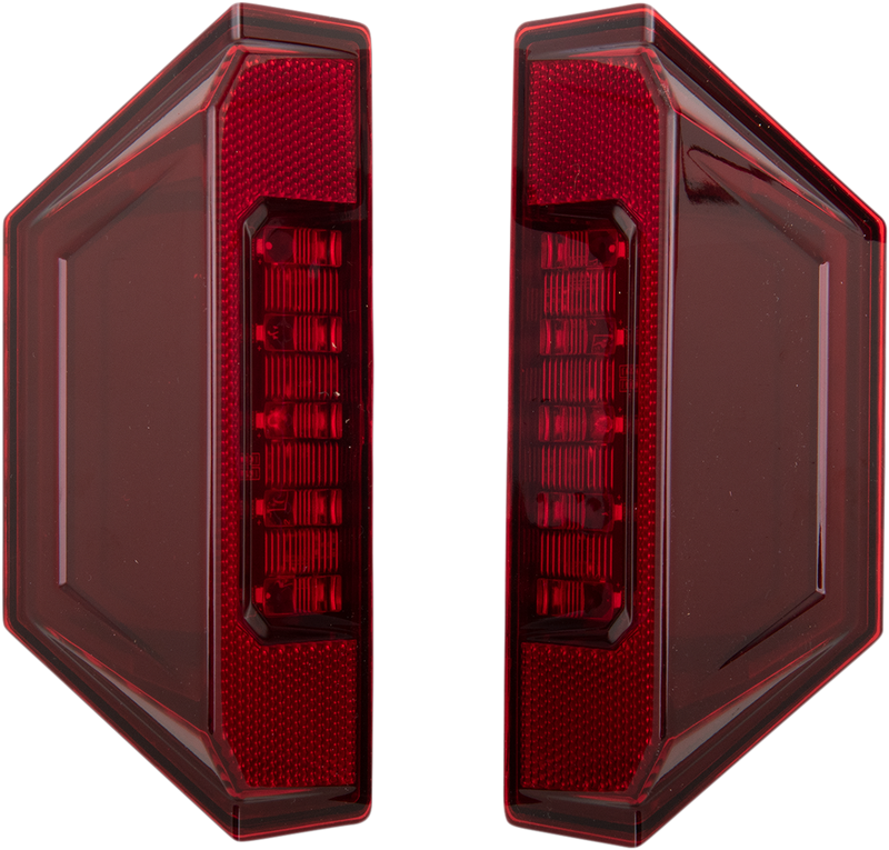 MOOSE UTILITY Taillights - LED - Ranger 900 - Red 100-2351-PU
