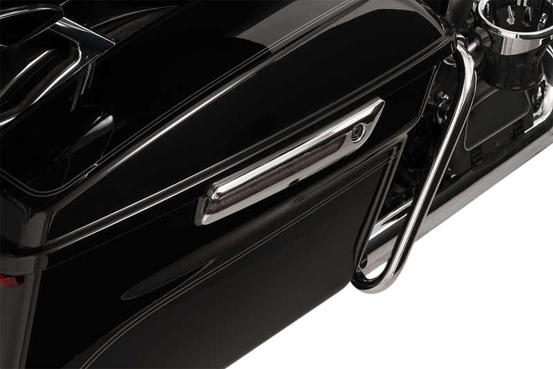 CIRO Hinge Covers - Smoke/Chrome 40070